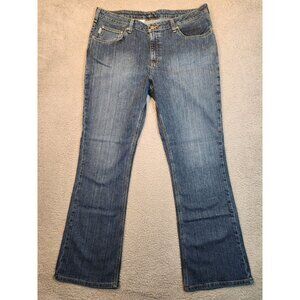 Carhartt Womens 18x32 WB001 FIO Traditional Fit Bootcut Stretch Workwear